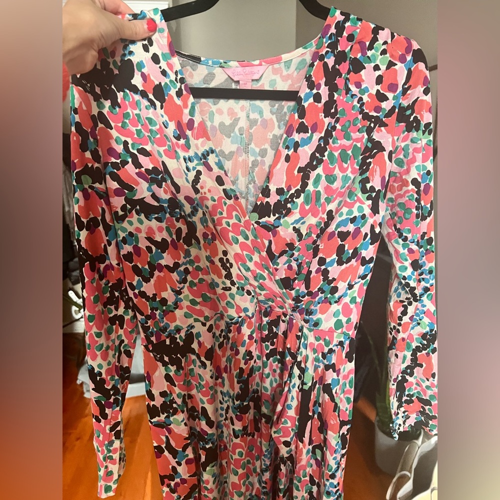 Lilly Pulitzer, medium wrap dress, perfect for spring! Size medium